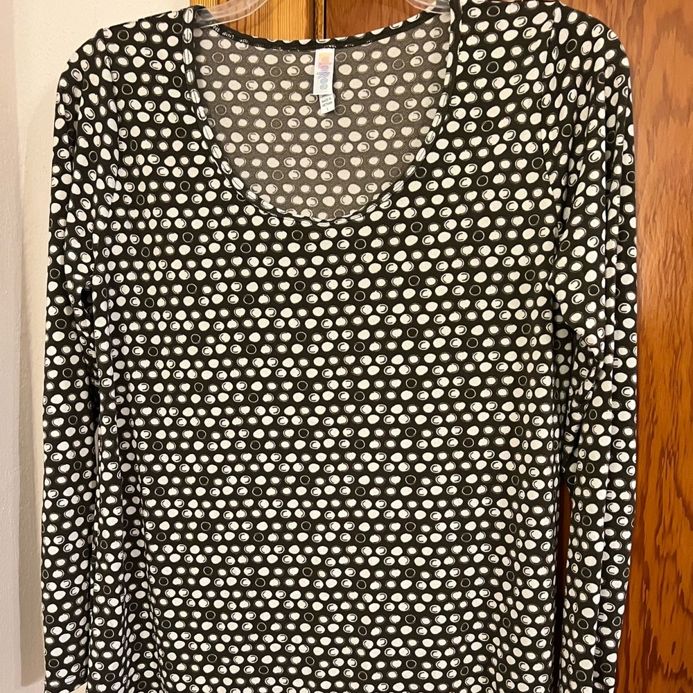 LuLaRoe Large Lynnae Brown
